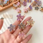 مینی کلیپس شکوفه رنگی