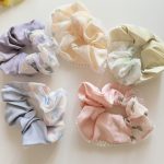 اسکرانچی حریر دو رنگ